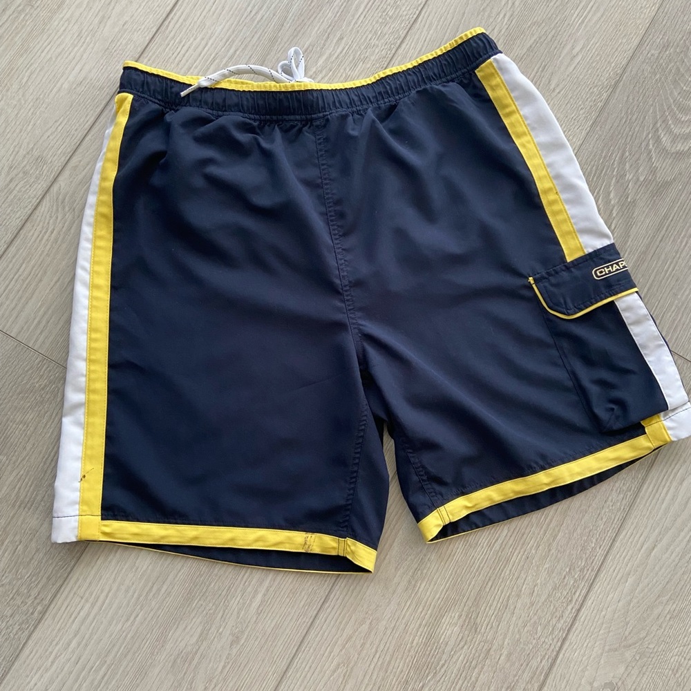 Chaps Polyester Swim Trunks